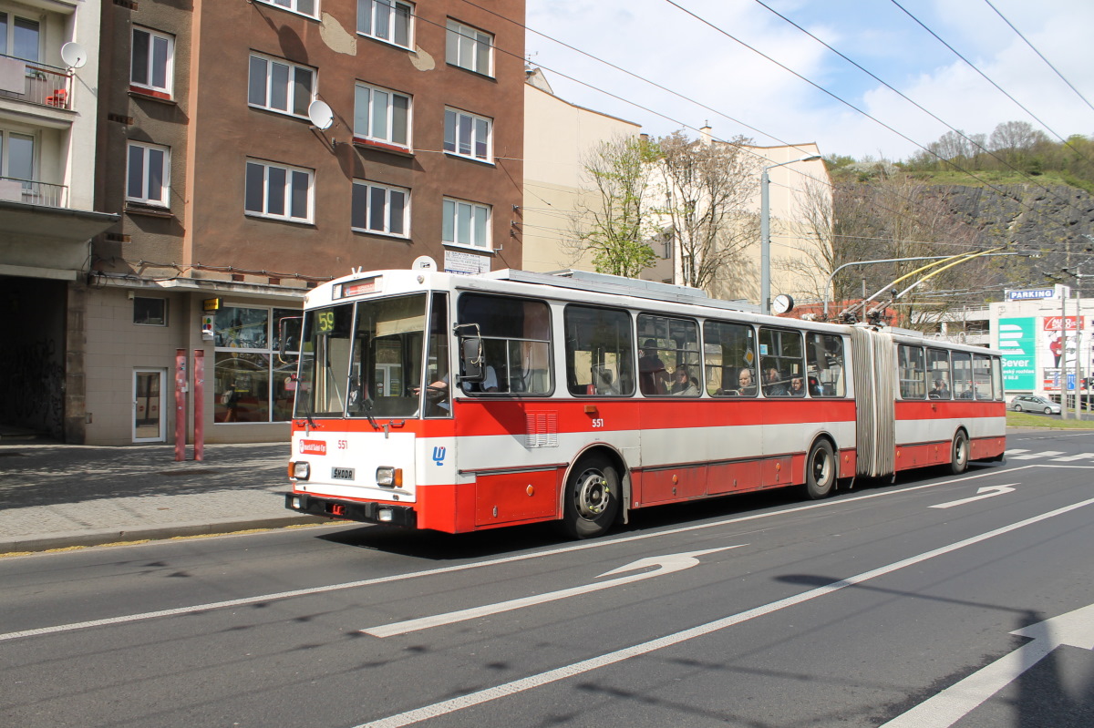 Ústí nad Labem, Škoda 15Tr12/6 № 551