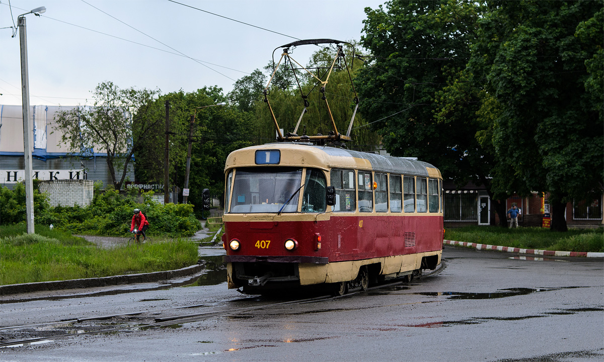 Kharkiv, Tatra T3SU č. 407