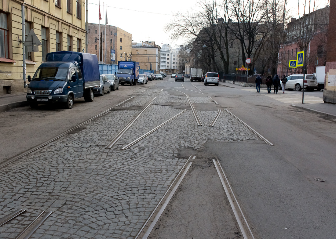 Sankt Peterburgas — Dismantling and abandoned lines