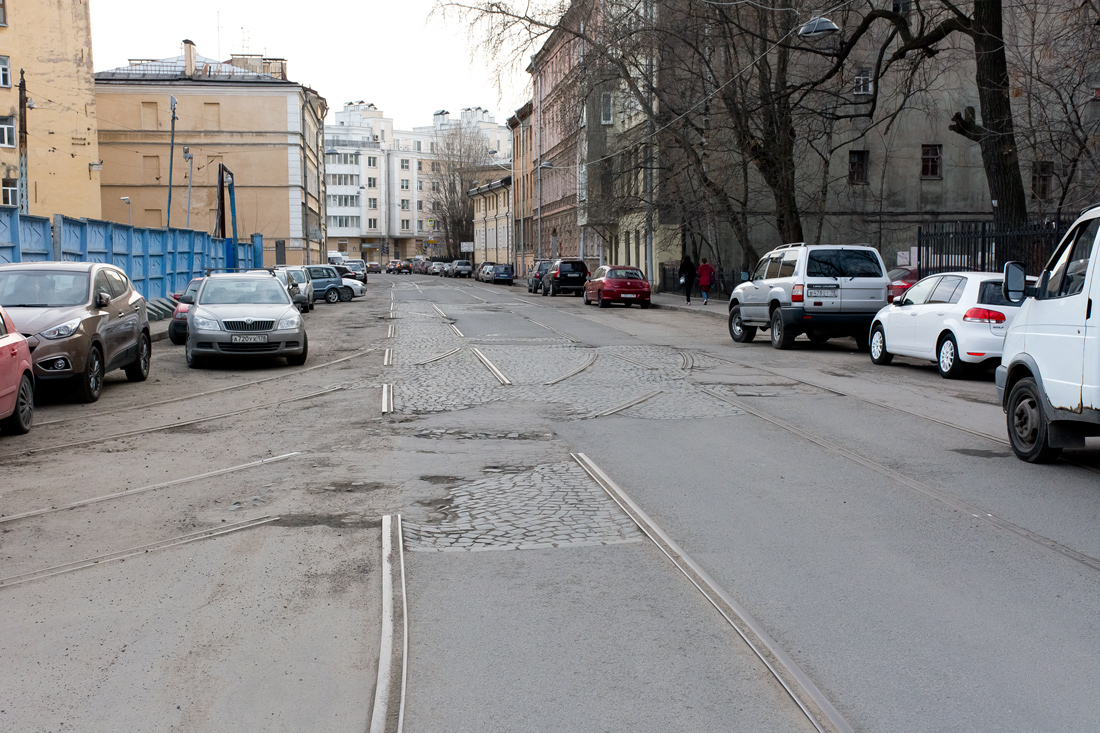 St Petersburg — Dismantling and abandoned lines