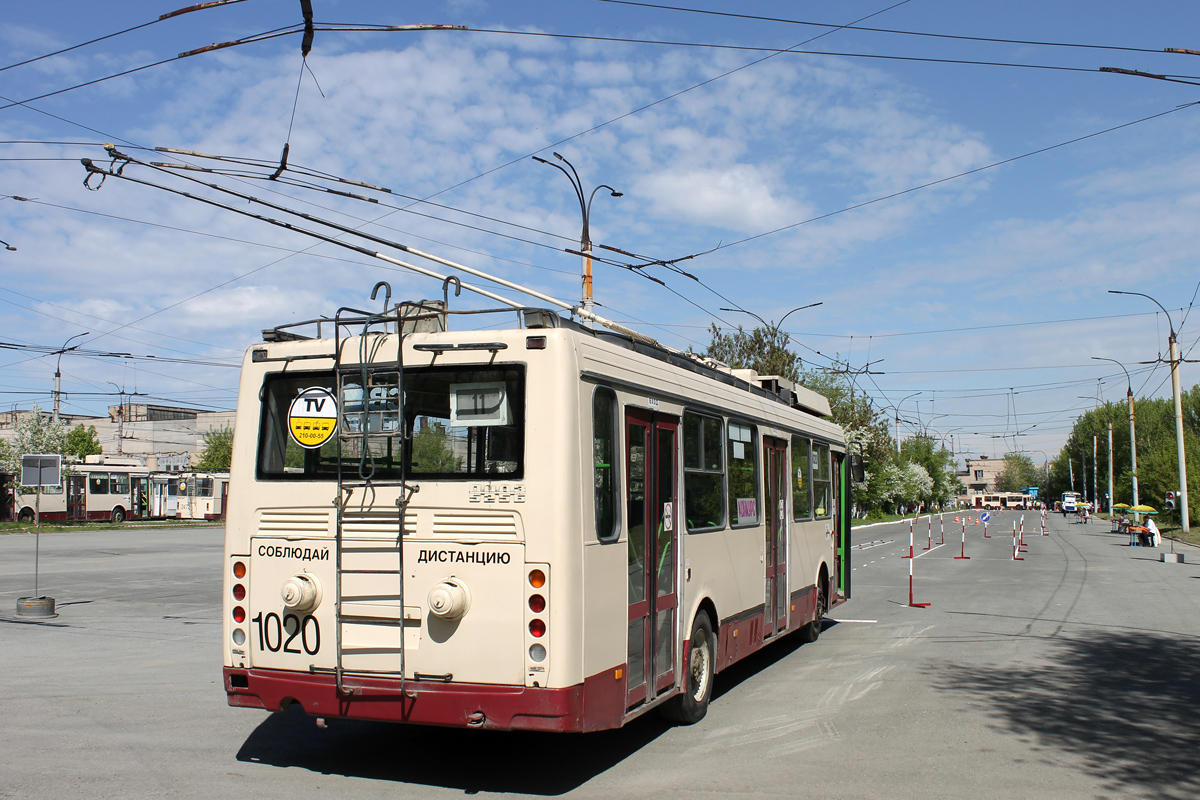 Cseljabinszk, LiAZ-5280 (VZTM) — 1020; Cseljabinszk — Competitions of professional skill of trolleybus drivers
