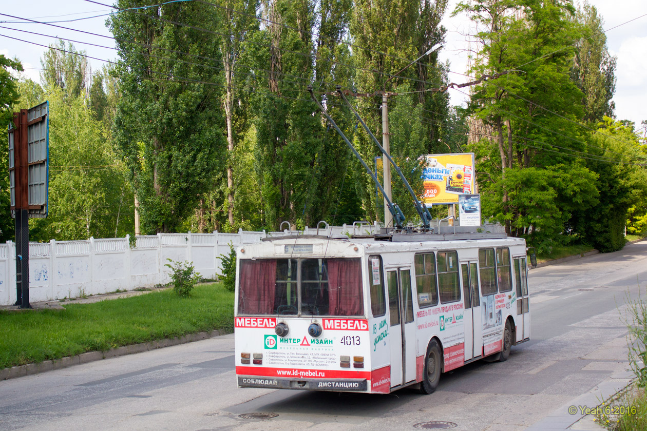 Крымский троллейбус, Škoda 14Tr11/6 № 4013