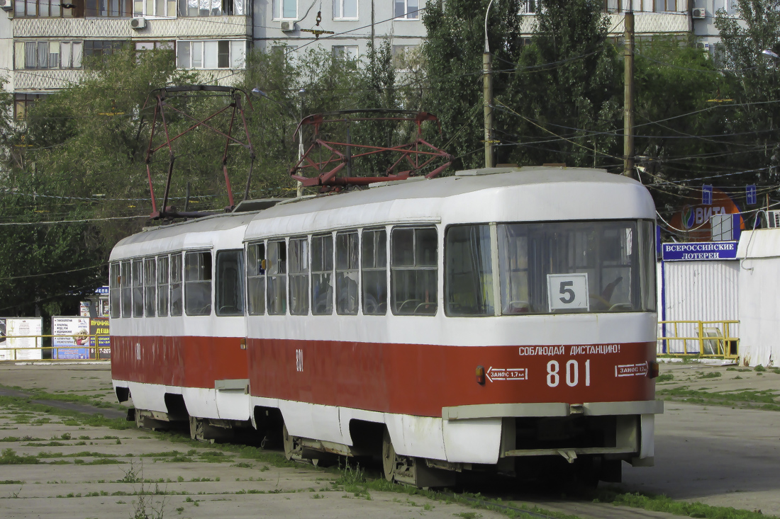 Самара, Tatra T3SU № 801