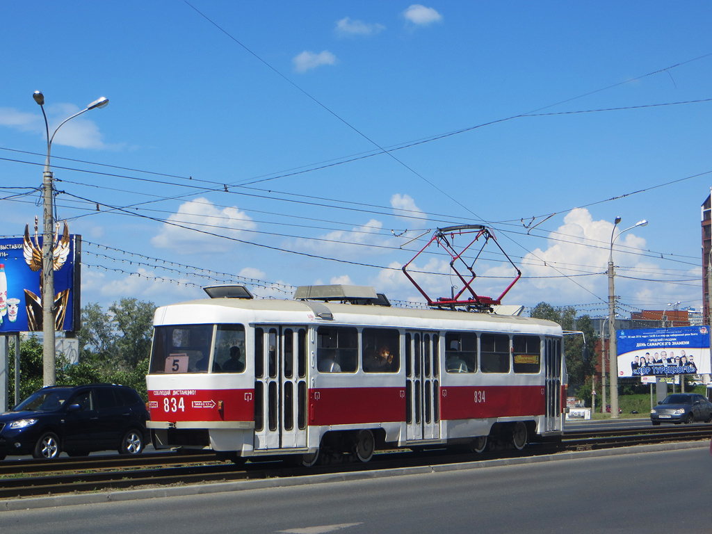 Самара, Tatra T3E № 834