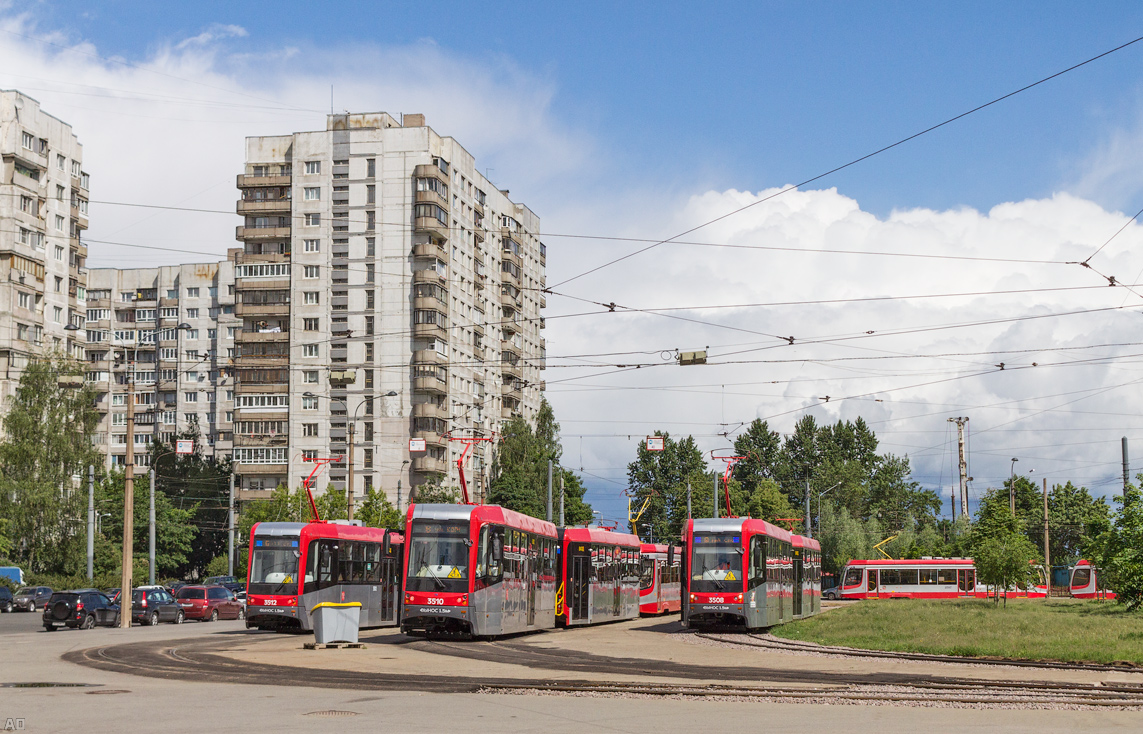 Санкт-Петербург, ЛМ-68М3 № 3510; Санкт-Петербург, ЛМ-68М3 № 3508