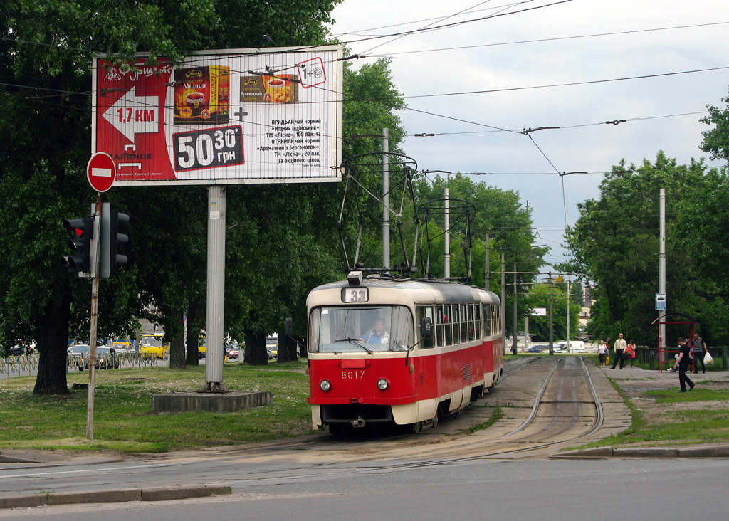 Kiev, Tatra T3SU N°. 6017