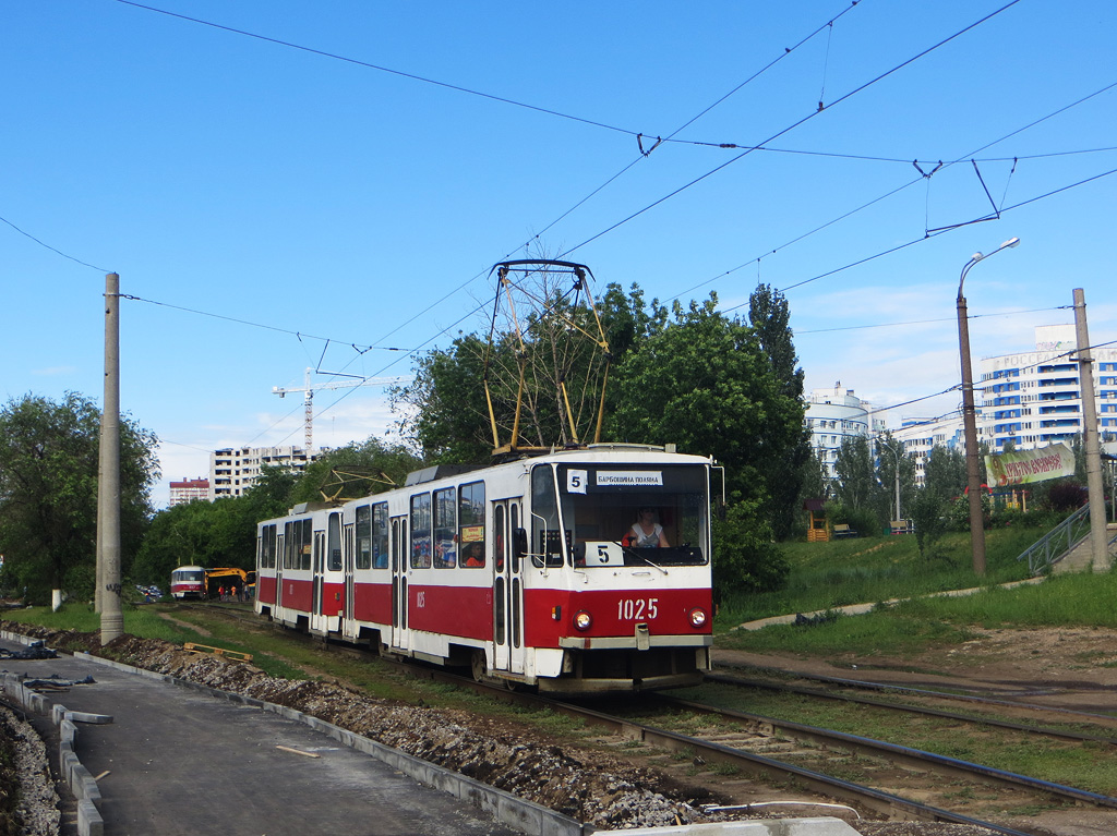 Самара, Tatra T6B5SU № 1025