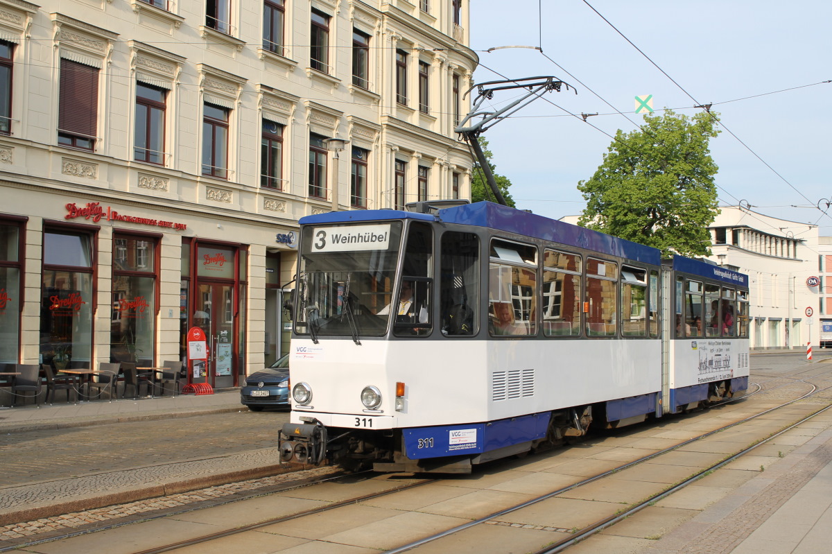 Görlitz, Tatra KT4DC nr. 311