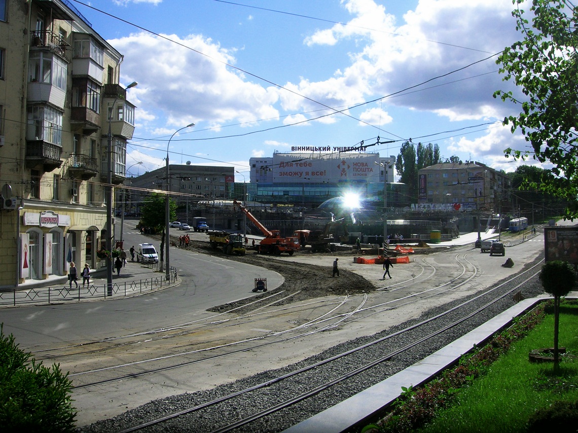 Вінниця — Реконструкція площі Гагаріна