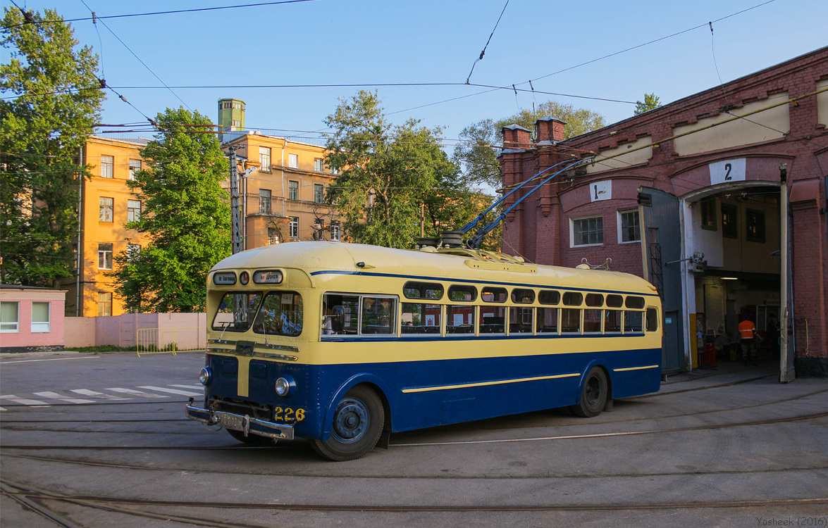 聖彼德斯堡, MTB-82D # 226; 聖彼德斯堡 — Exposition-exhibition complex of urban electric transport (ex. Museum)