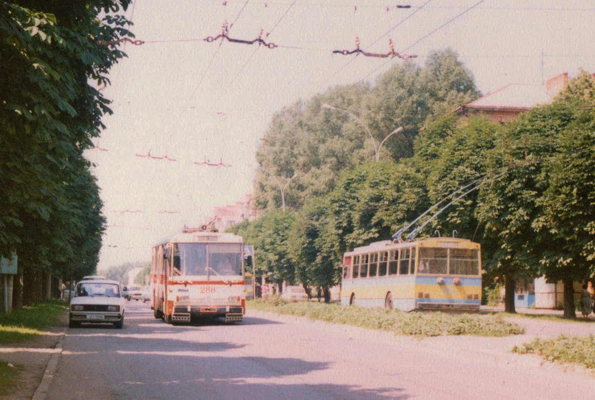 Черновцы, Škoda 14Tr89/6 № 288; Черновцы — Исторические фотографии (1992-2000 годов)