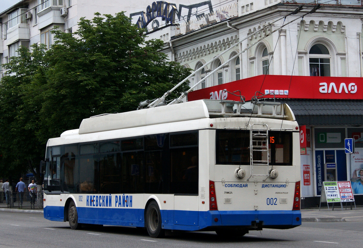Troleibuzul din Crimeea, Trolza-5265.00 “Megapolis” nr. 002