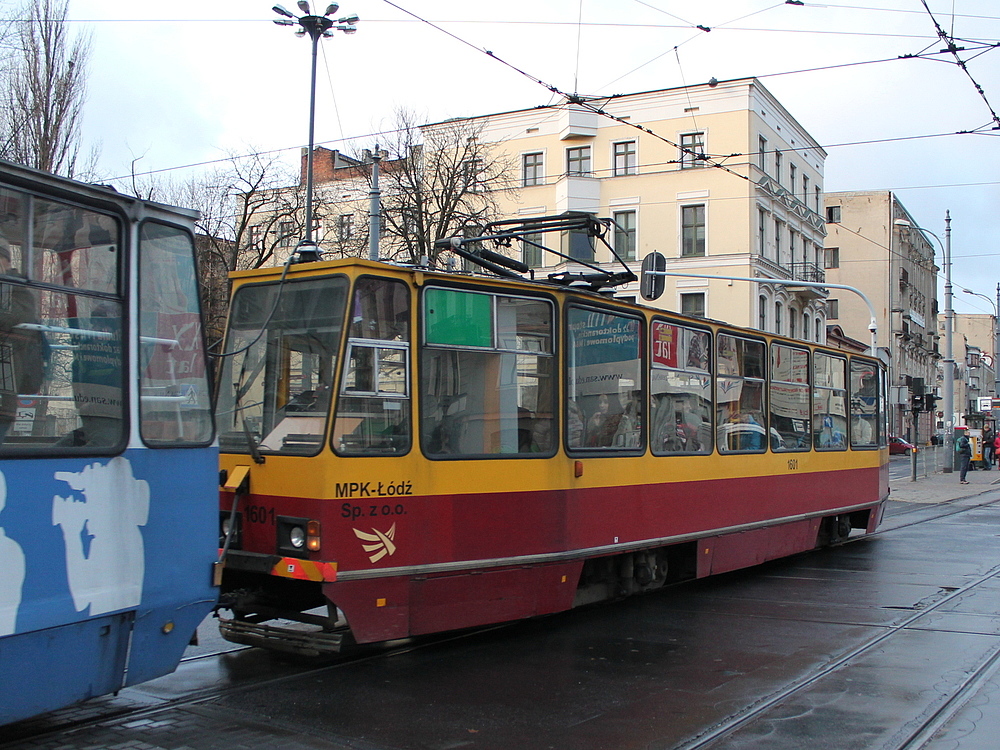 Lodz, Konstal 805Na nr. 1601