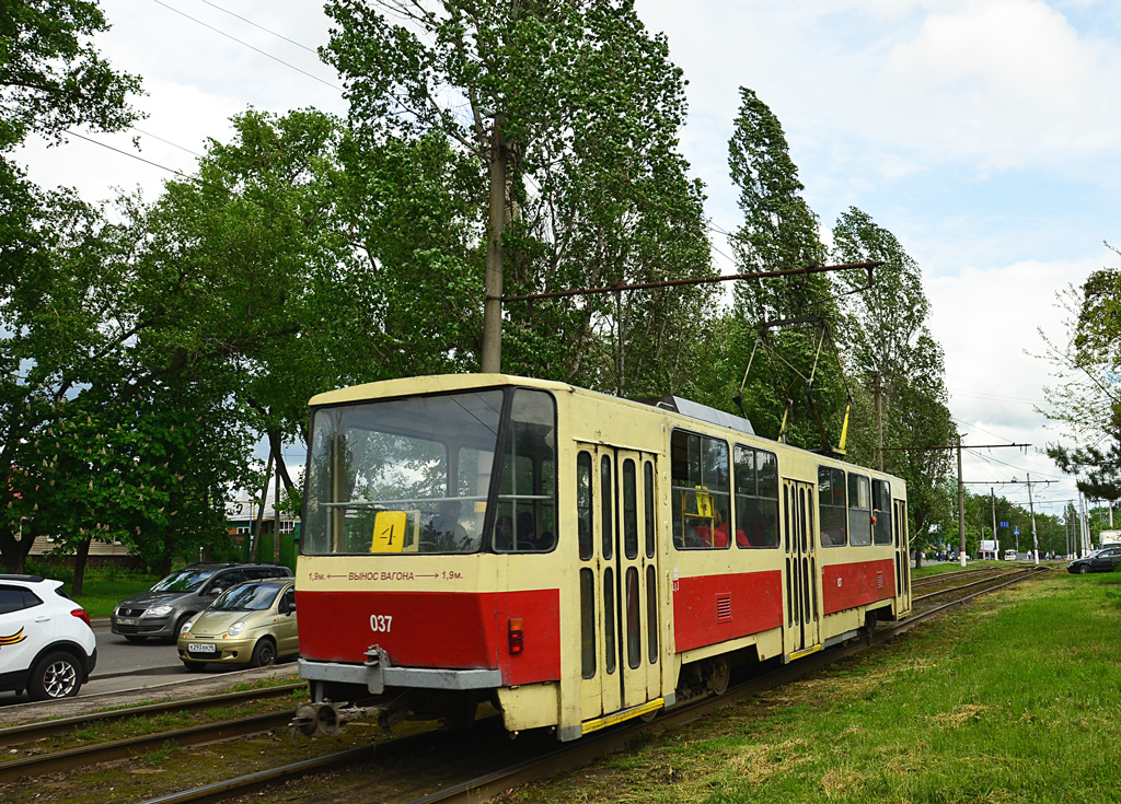 Курск, Tatra T6B5SU № 037