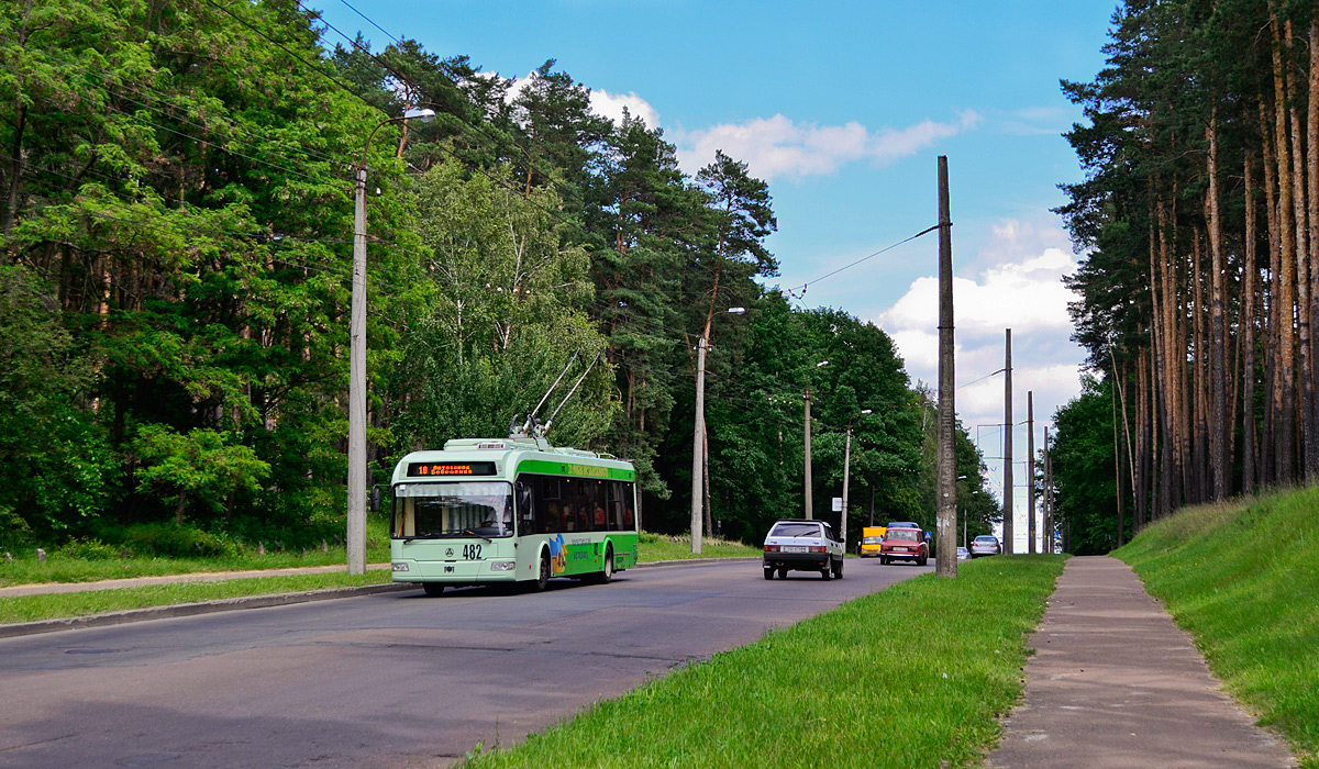 Чернигов, Еталон-БКМ 321 № 482; Чернигов — Троллейбусные линии