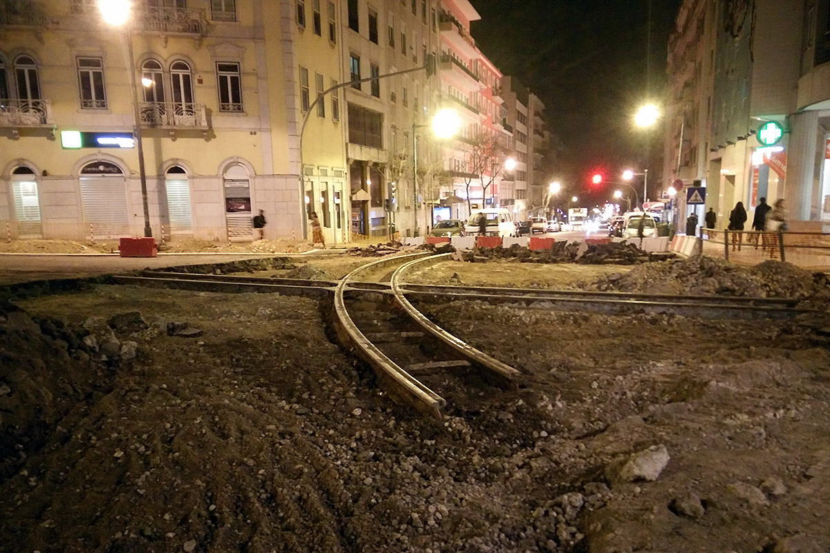 Lisabon — Tram — Closed lines