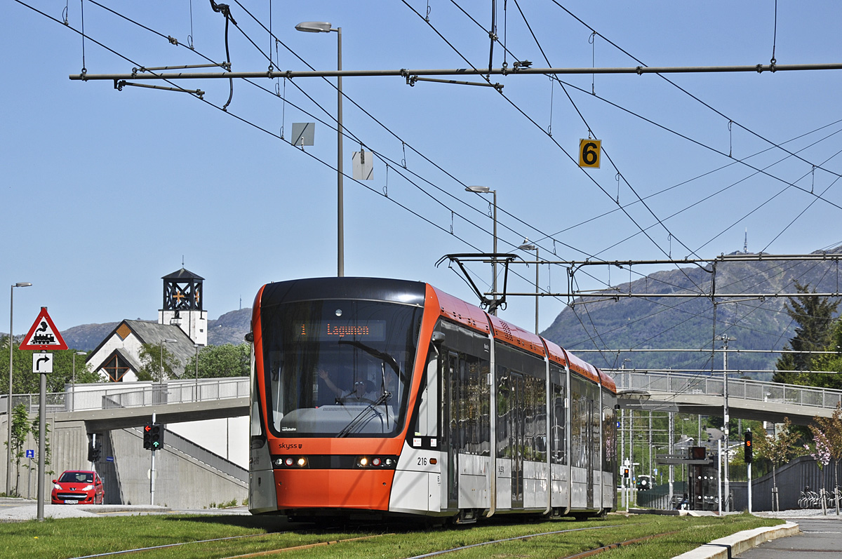 Bergen, Stadler Variobahn № 216