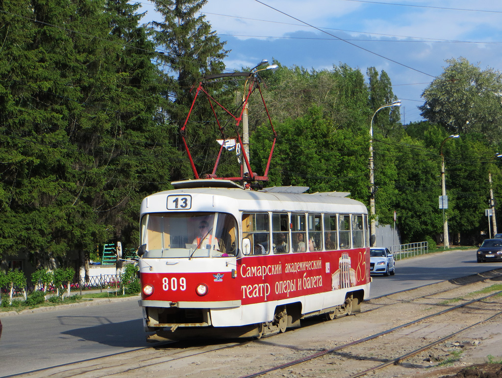 Самара, Tatra T3SU № 809