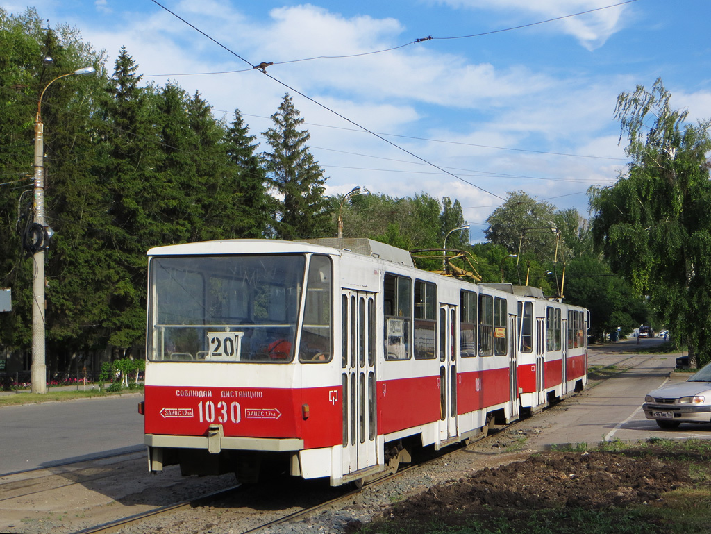 Самара, Tatra T6B5SU № 1030