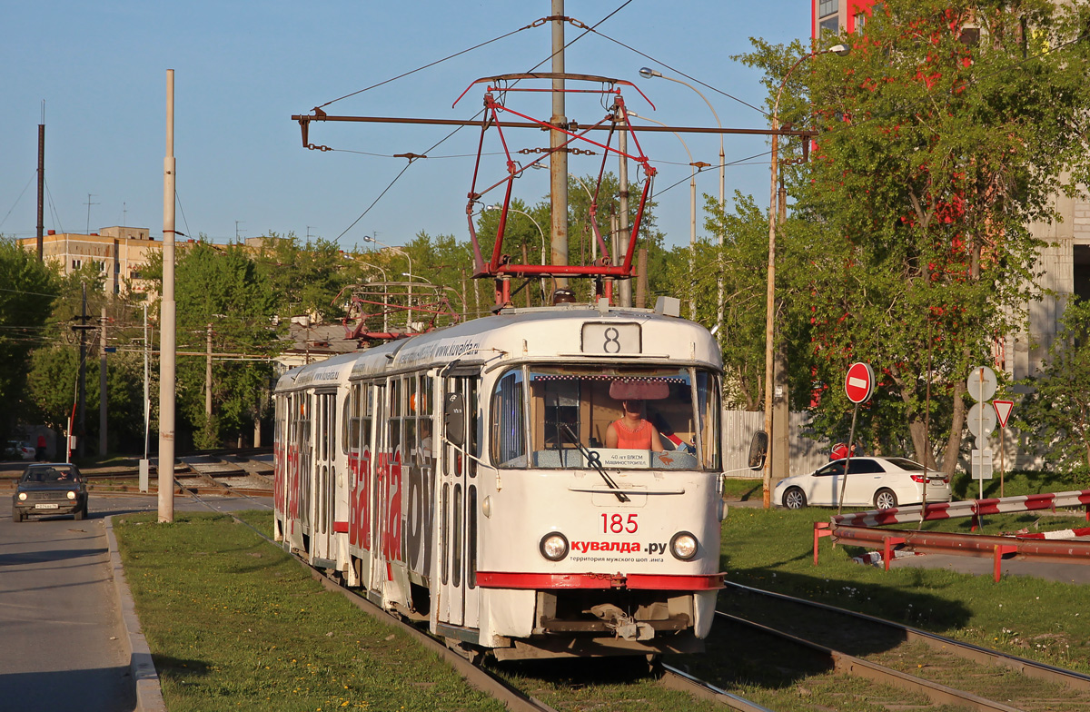 Екатеринбург, Tatra T3SU № 185