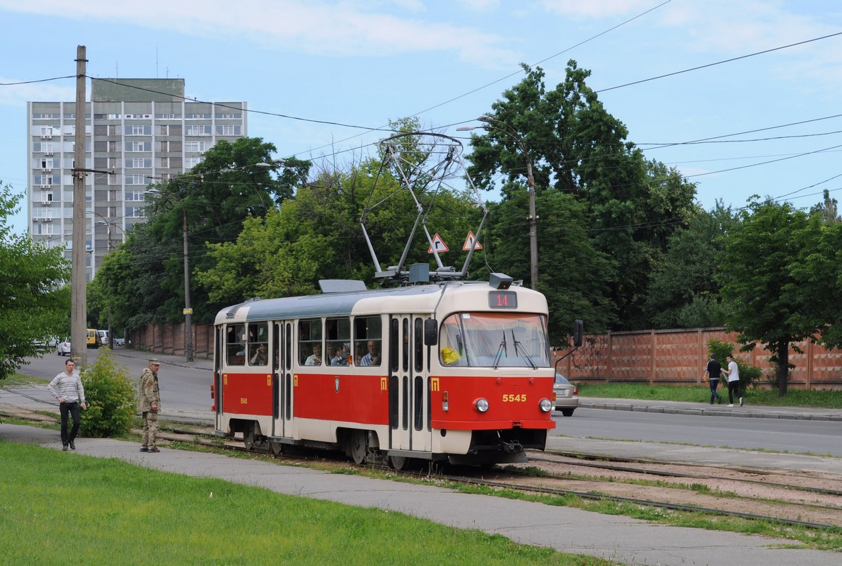 Kyiv, Tatra T3SUCS # 5545