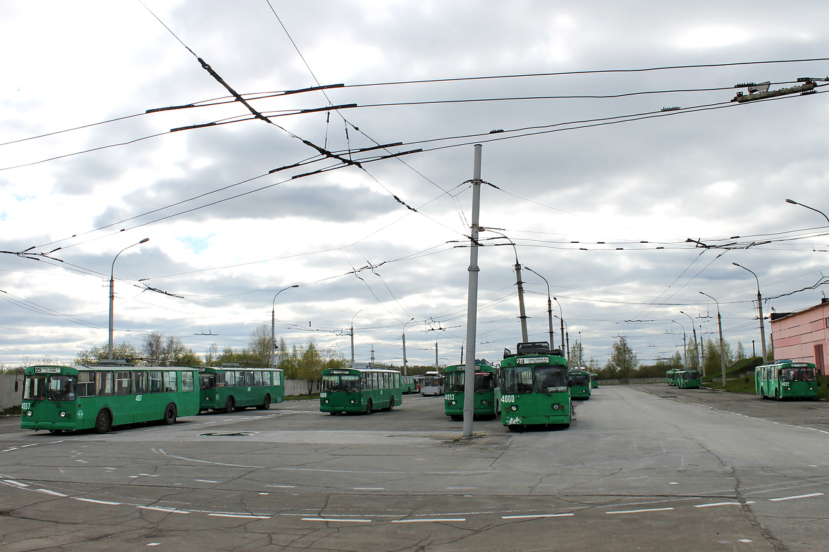 Novosibirsk — Tram and trolleybus depots