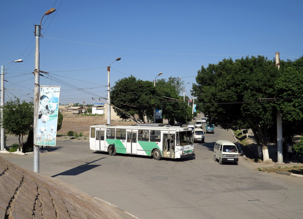 Ourguentch, Škoda 14Tr13/6 N°. 002; Ourguentch — 04.06.2016 — Fantrip with Škoda 14Tr Trolleybus