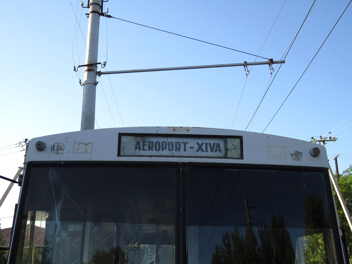 Urganch — 04.06.2016 — Fantrip with Škoda 14Tr Trolleybus