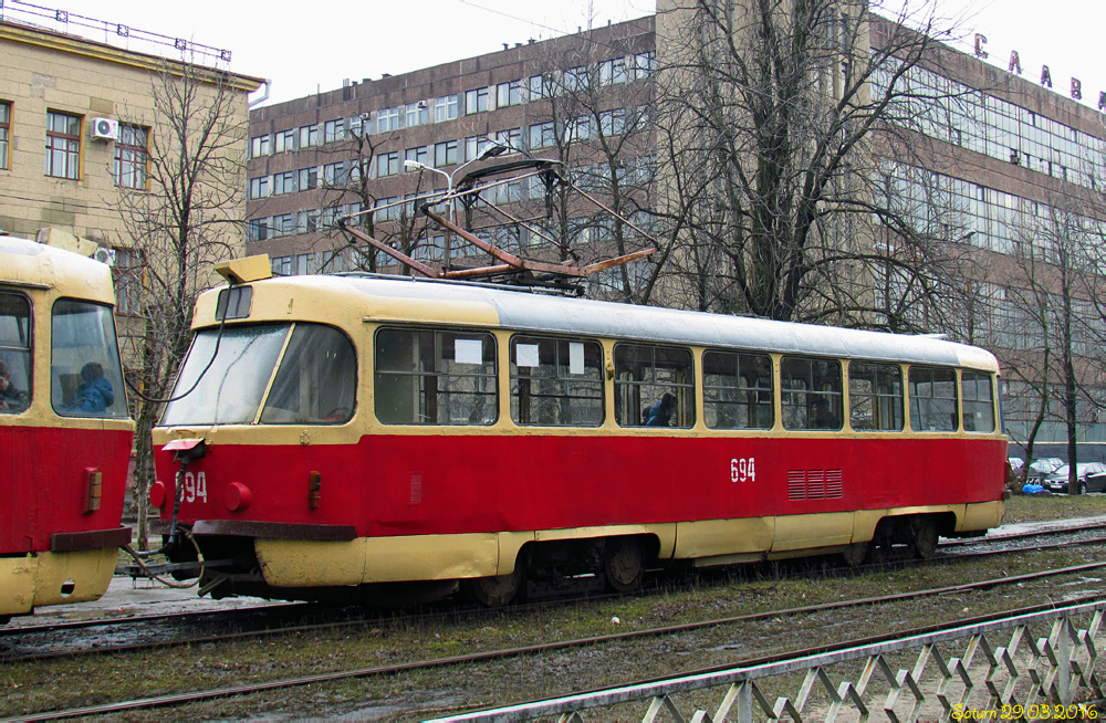 Kharkiv, Tatra T3SU # 694