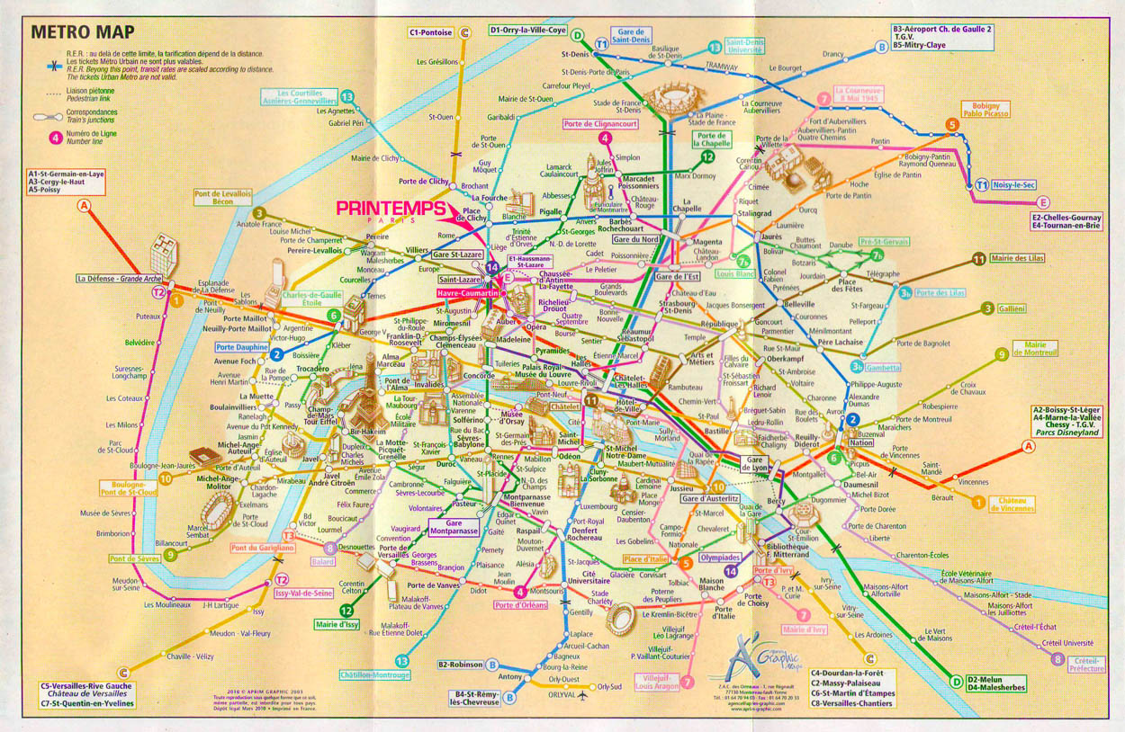 Париж -  Версаль -  Ивелин — Схемы (metro); Париж -  Версаль -  Ивелин — Схемы (tram)