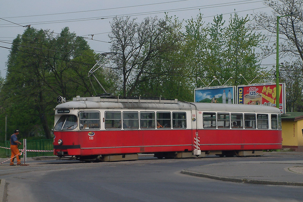 Miskolc, SGP Type E1 Nr 189