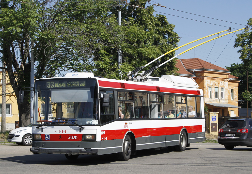 Brno, Škoda 21Tr č. 3020
