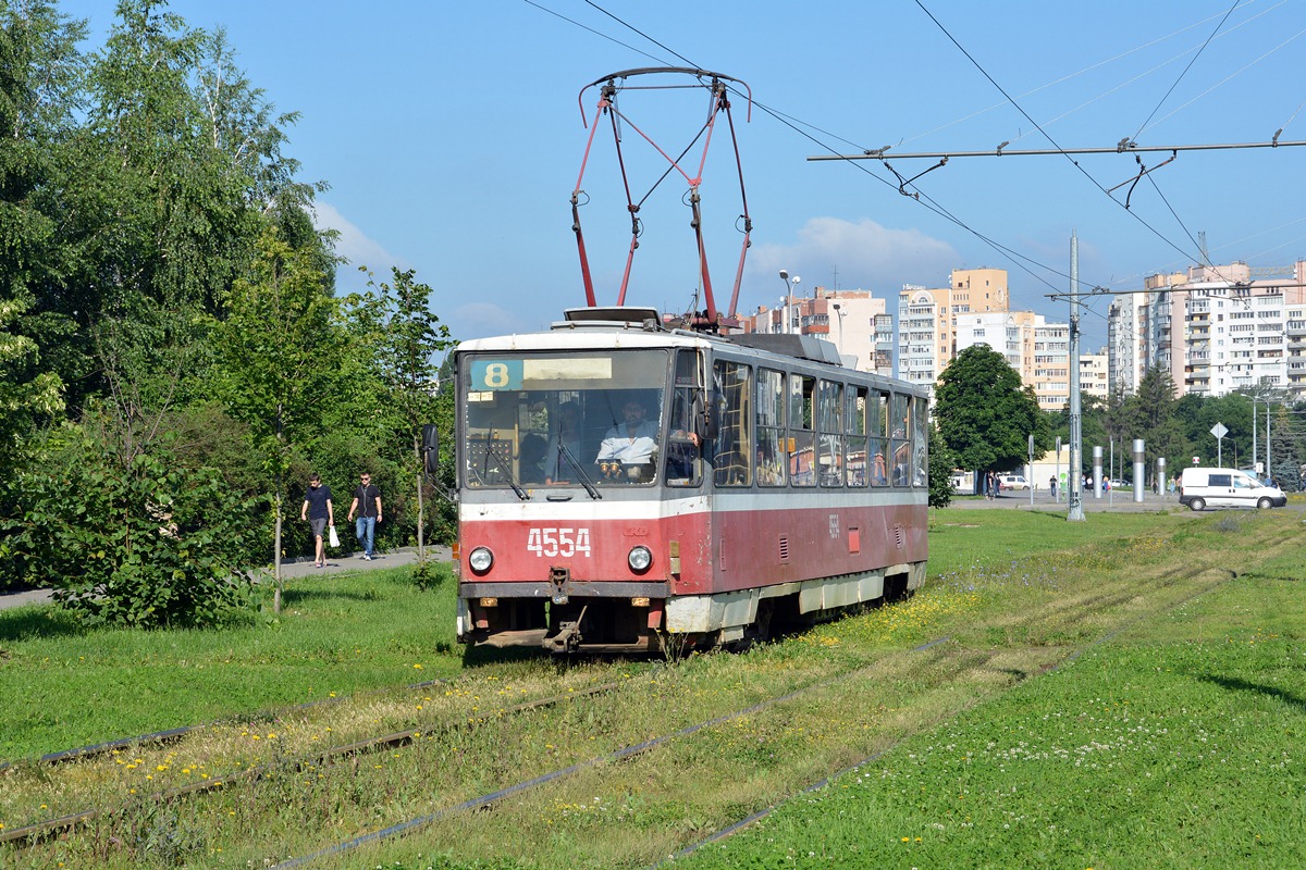 Kharkiv, Tatra T6B5SU № 4554