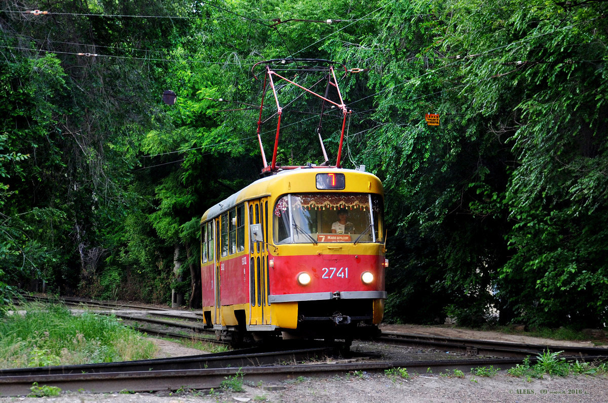 Volgograd, Tatra T3SU # 2741