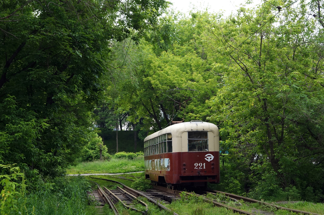 Vladivostok, RVZ-6M2 nr. 221; Vladivostok — Theme trams