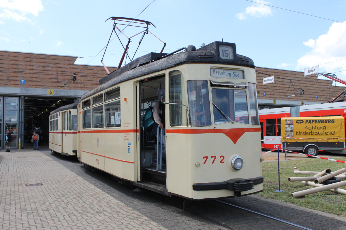 Halle, Gotha T2D (Tatra) č. 772