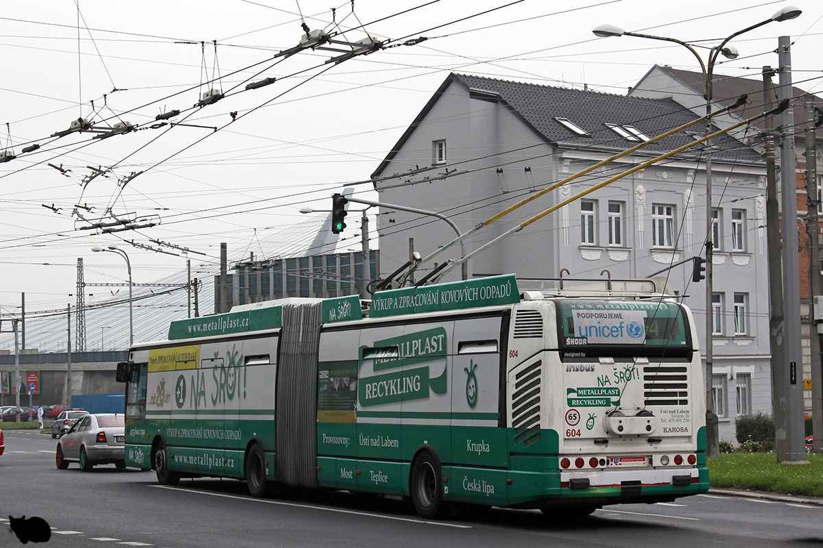 Ústí nad Labem, Škoda 25Tr Irisbus Citelis # 604