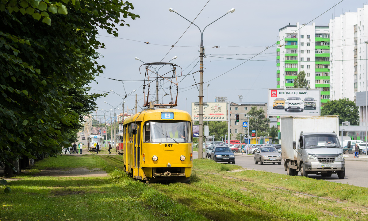 Kharkiv, Tatra T3SUCS № 587