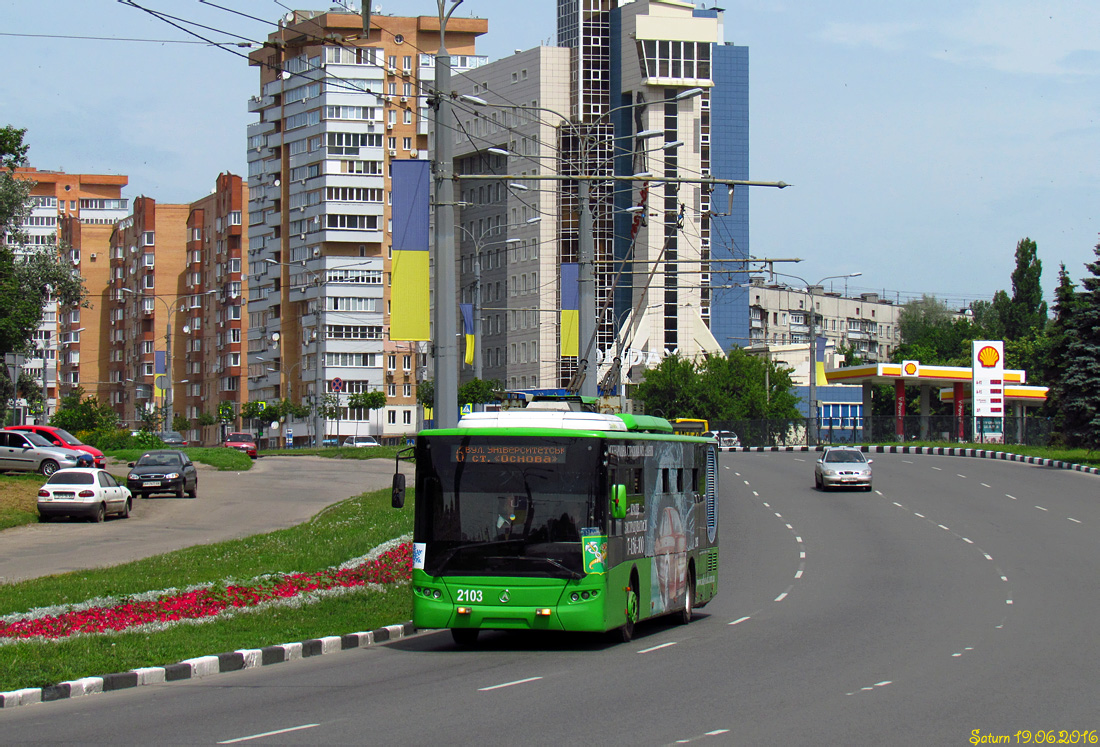 Kharkiv, LAZ E183A1 nr. 2103