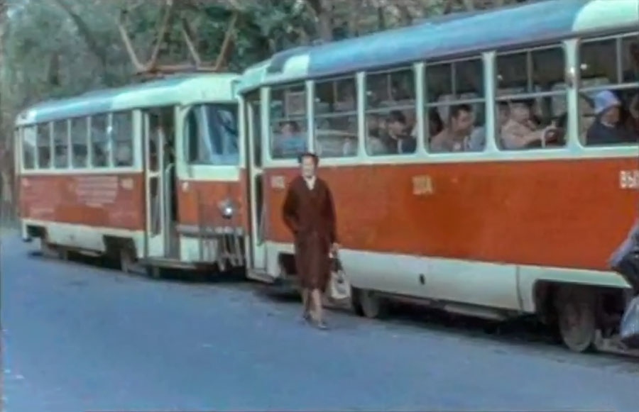 Moskva, Tatra T3SU (2-door) č. 2164; Moskva — Moscow tram in the movies
