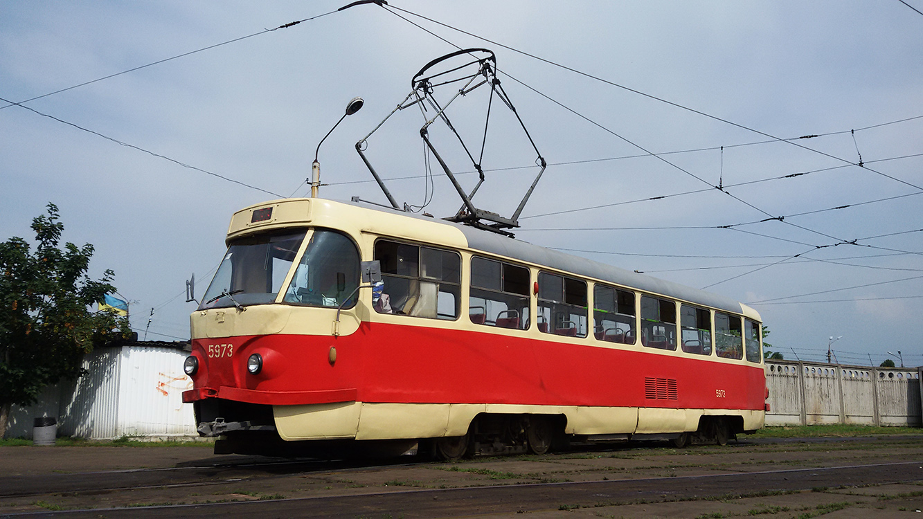 Kiova, Tatra T3P # 5973