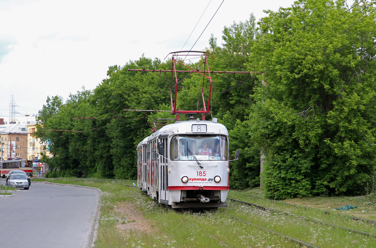 Екатеринбург, Tatra T3SU № 185