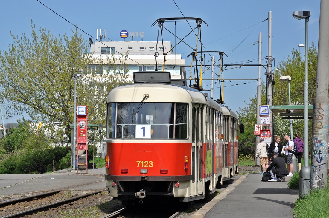 Praha, Tatra T3SUCS č. 7123