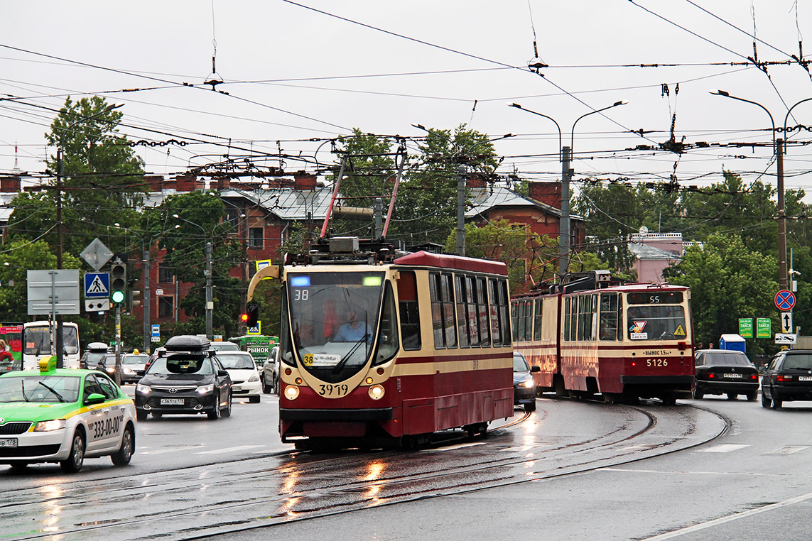 Санкт-Петербург, 71-134А (ЛМ-99АВН) № 3919