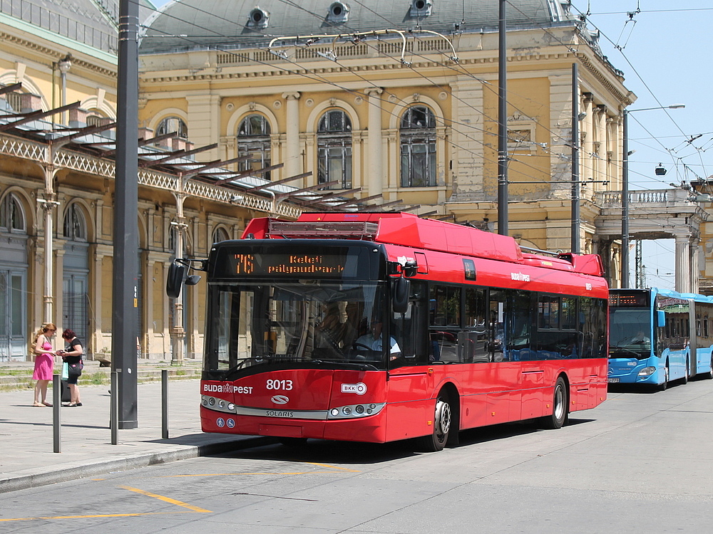Budapeštas, Solaris Trollino III 12 Škoda nr. 8013