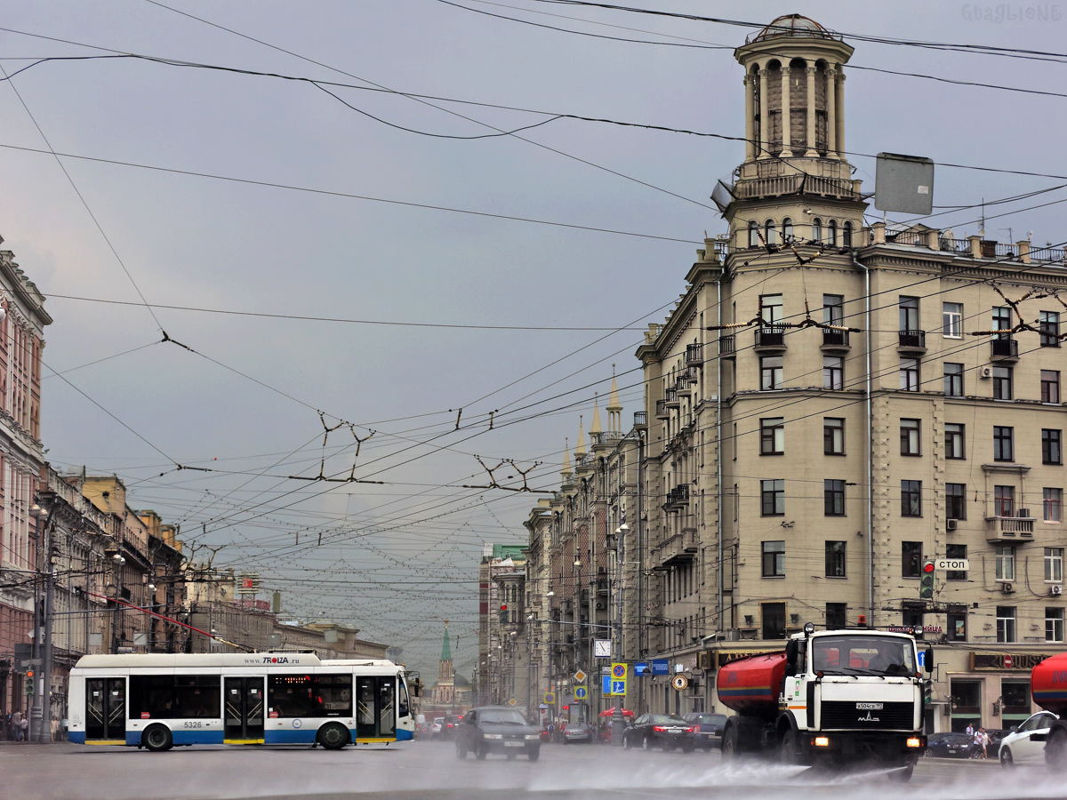 Москва — Троллейбусные линии: ЦАО; Фотомонтаж
