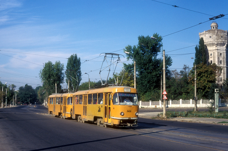 Бухарэст, Tatra T4R № 3416; Бухарэст, Tatra T4R № 3417