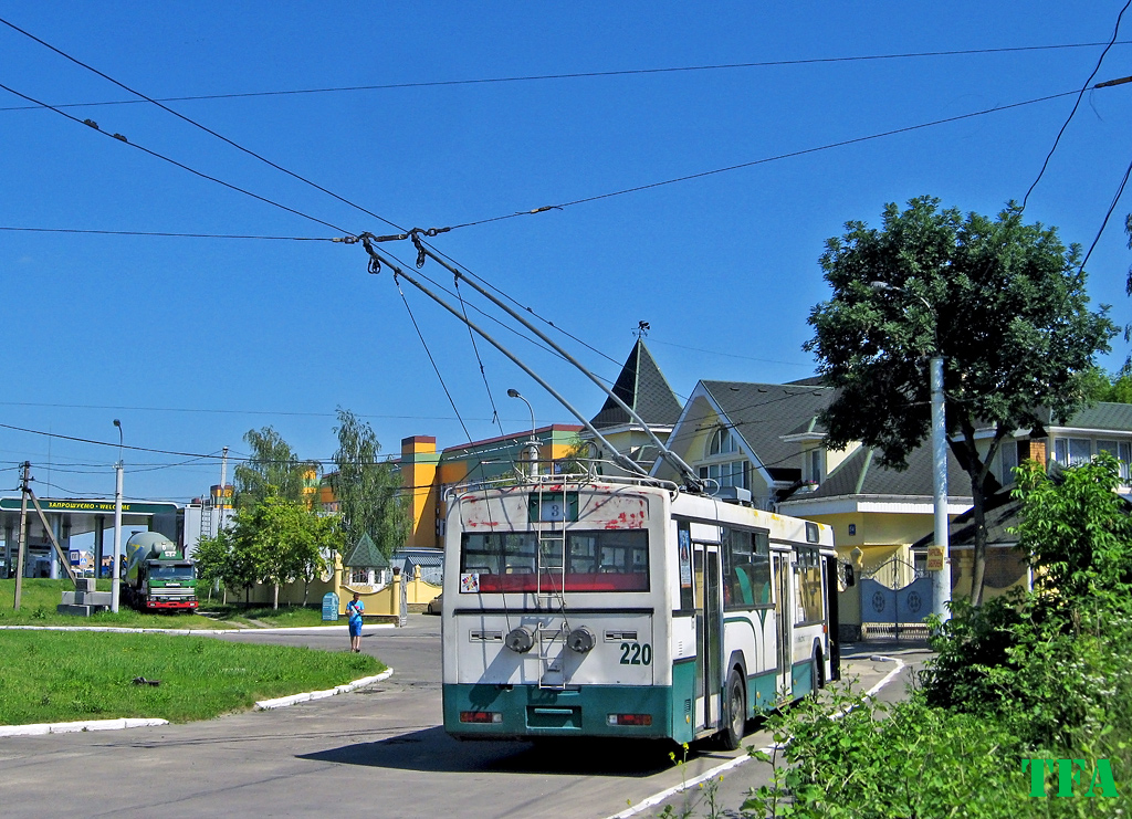 Луцк, MPK/Jelcz M121M EKO-BUS № 220; Луцк — Конечные станции