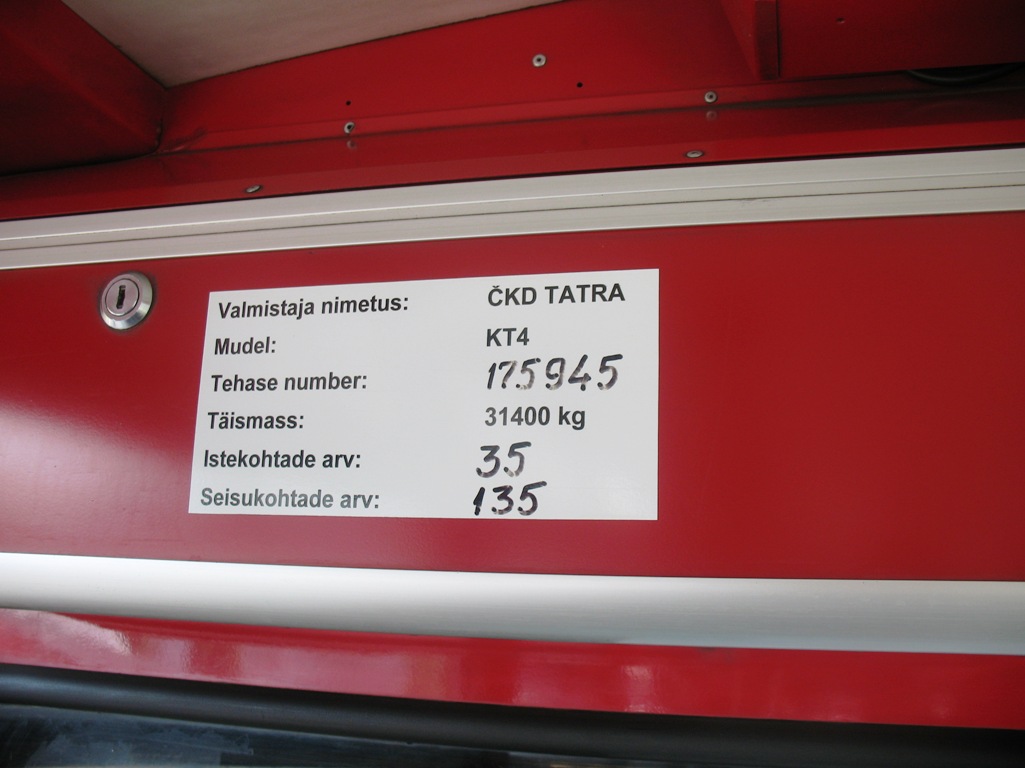 Tallinn, Tatra KT4D — 170