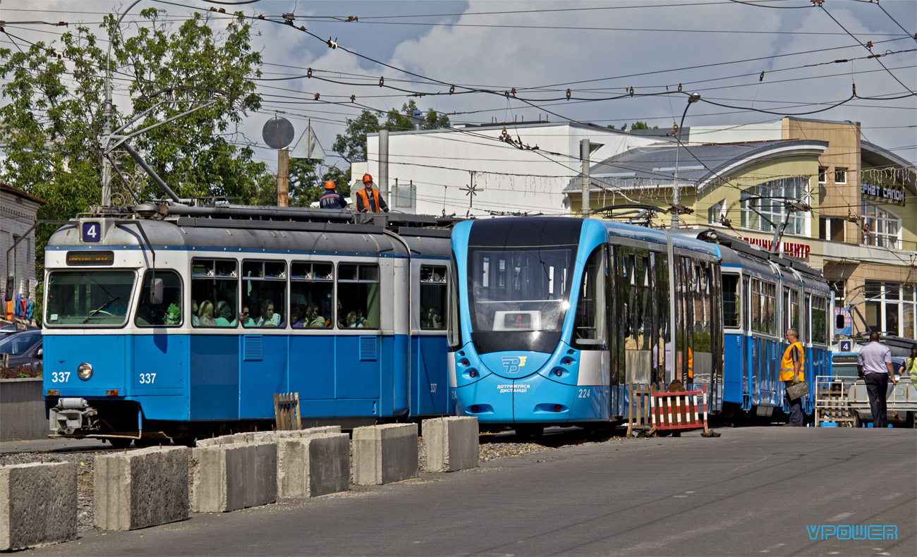 Винница, Tatra KT4МВ «VinWay» № 224; Винница — Реконструкция площади Гагарина